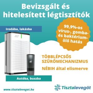 bevizsgált légszűrő